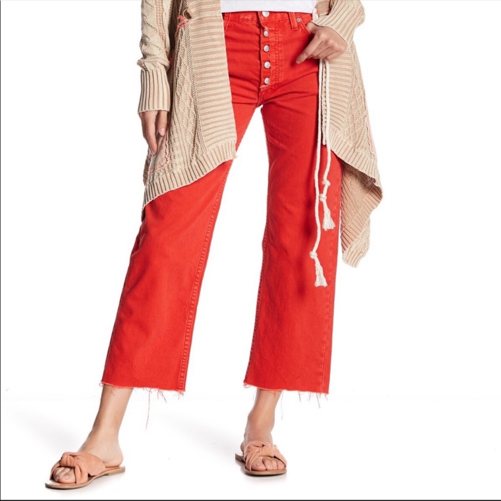 Free People High Rise Jeans fit big like a size 28